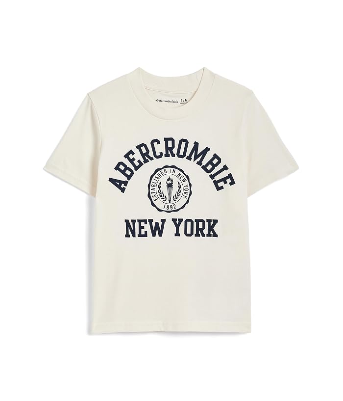 abercrombie kids Y2K Crest T-Shirt (Little Kid/Big Kid)