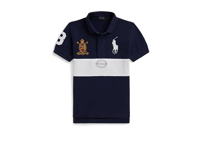 Polo Ralph Lauren Kids Big Pony 20th Anniversary Crest Polo (Toddler/Little Kid) - Image 4