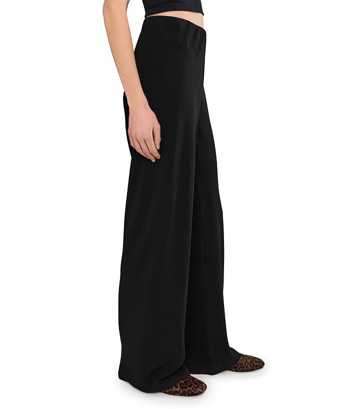 Vince High Waist Crepe Bias Pants - Image 3