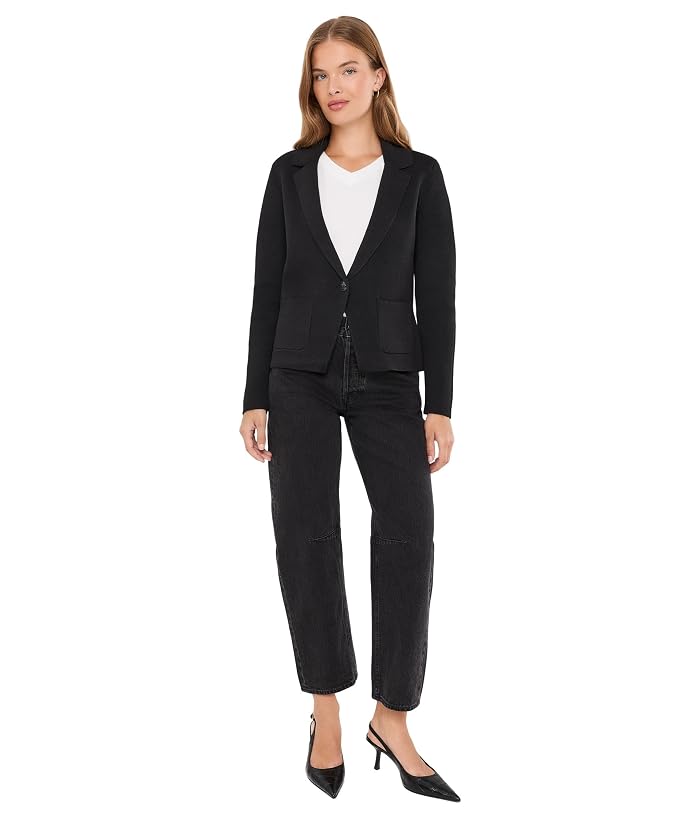 NIC+ZOE Petite Elegant Knit Tailored Blazer - Image 2