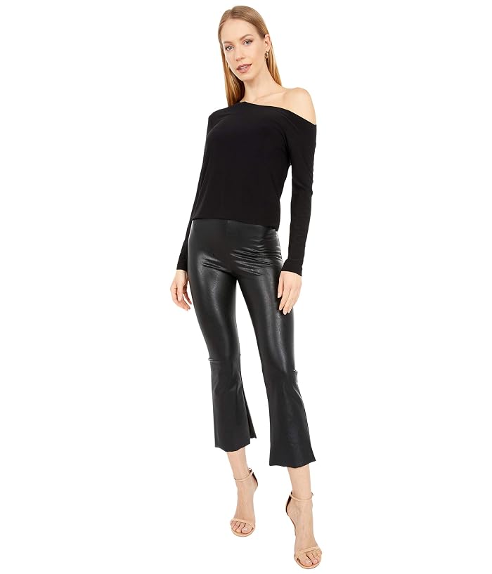 Norma Kamali Long Sleeve Drop Shoulder Top - Image 4
