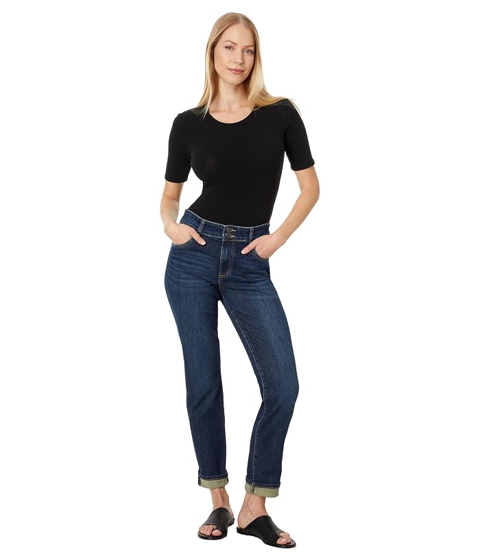 KUT from the Kloth Catherine Boyfriend High Rise Double Button - Image 4