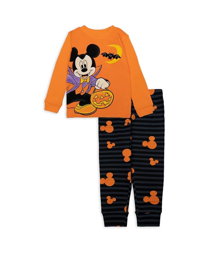 Disney Two-Piece Snug Fit Cotton Holiday Pajama Set (Toddler/Little Kid) - Image 4