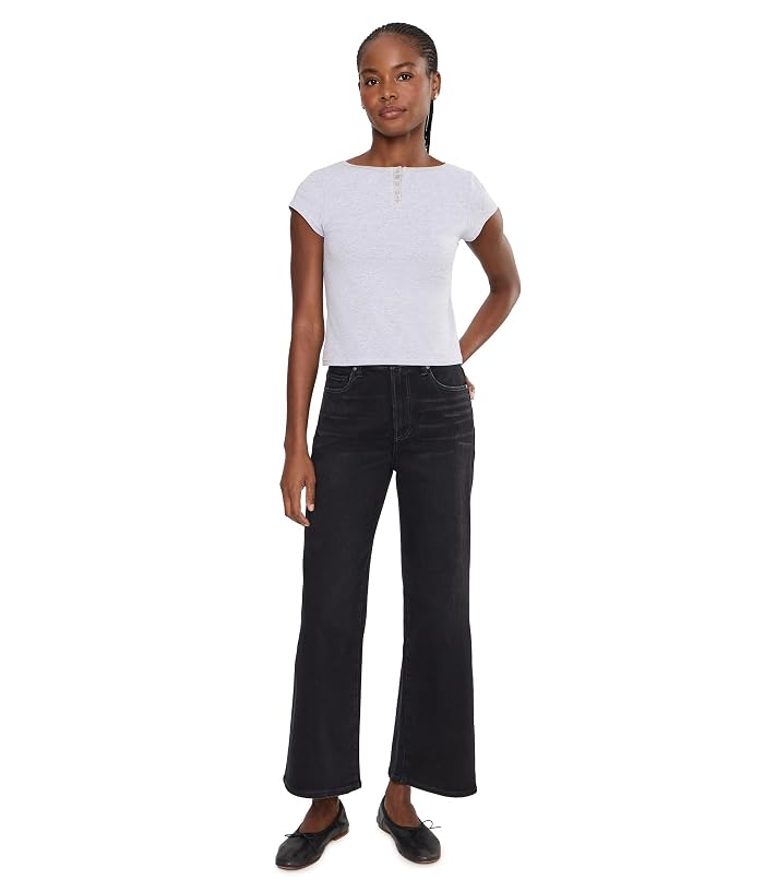 Paige Anessa Reverse Seamed Beltloops in Yacht Club - Image 2