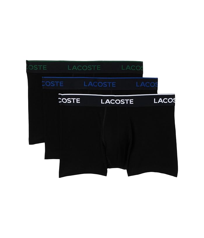 Lacoste 3-Pack Crocodile Logo Trunks - Image 3