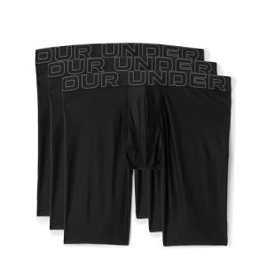 Under Armour 3-Pack Performance Tech Solid 9" Boxer Briefs
