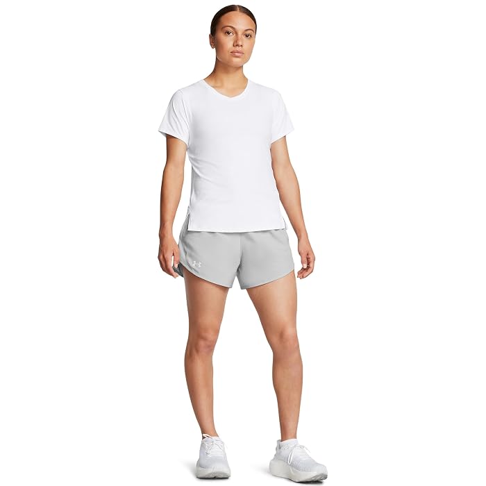 Under Armour Fly By Heathered Shorts - Image 4