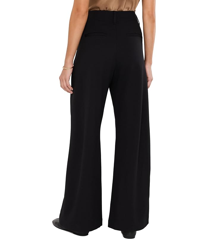 KUT from the Kloth Petite Cheryl Super High-Rise Wide Leg in Black - Image 4