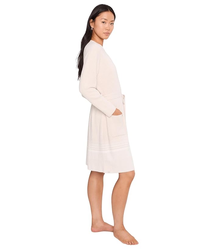 Barefoot Dreams CozyChic Lite® Variegated Stripe Ribbed Robe - Image 3