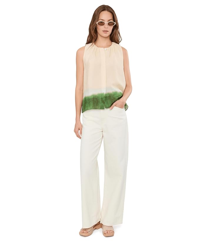 Vince Dip Dye A-Line Sleeveless Top - Image 2