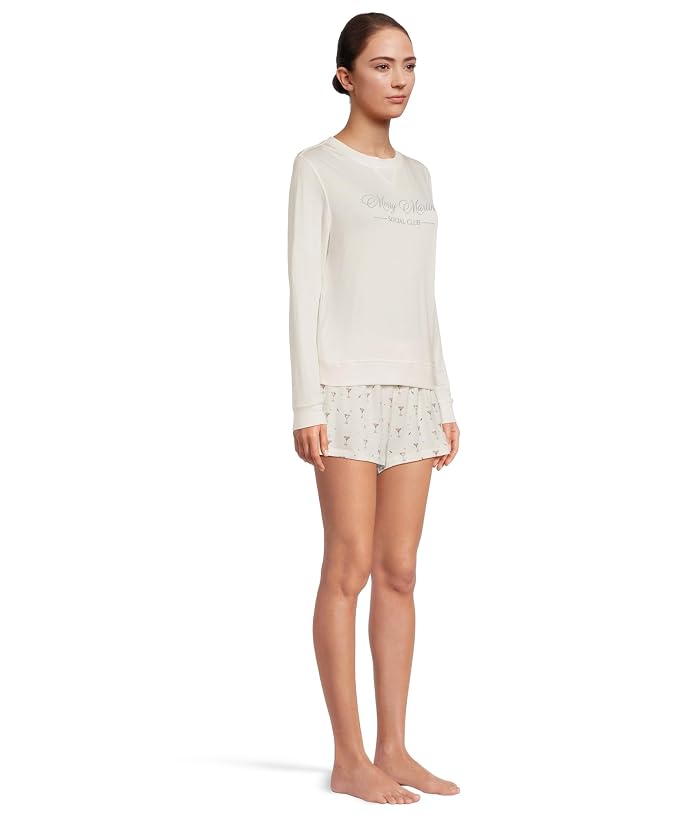 HONEYDEW Sugar Sweetheart Long Sleeve Shortie Set - Image 2