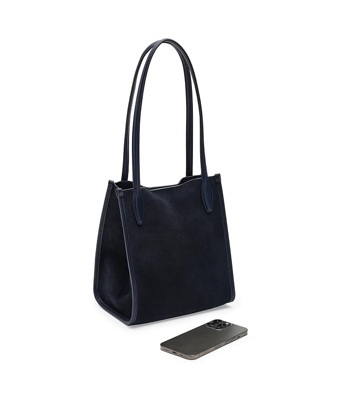 Madewell The Lexington Small Tote in Suede - Image 3