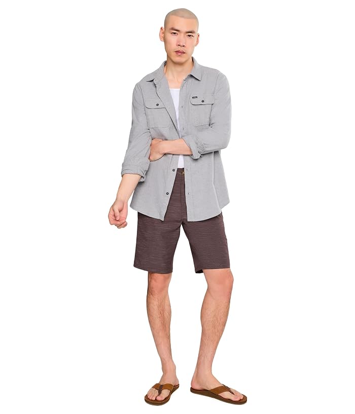 O'Neill 20" Portola Slub Check Shorts - Image 2