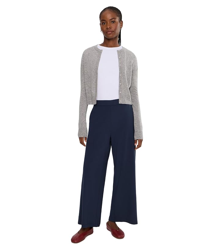 Eileen Fisher Extra Fine Ponte Wide Ankle Pants - Image 2