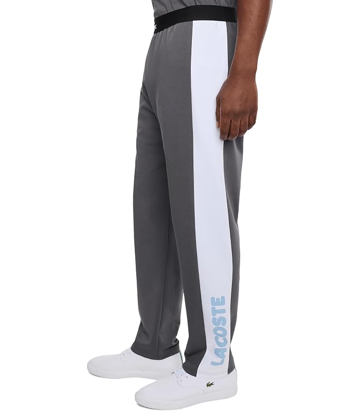 Lacoste Printed Fleece Loungewear Pants - Image 3