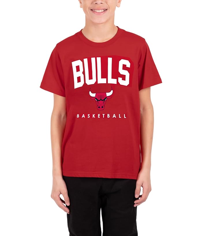 Ultra Game NBA Official Arched Plexi Short Sleeve T-Shirt (Big Kid) - Image 3