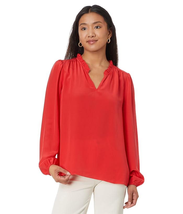 Lilly Pulitzer Giana Long Sleeve Silk To