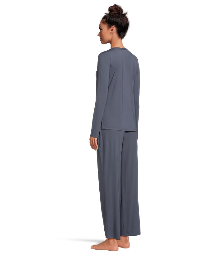 Natori Feathers Essentials Long Sleeve Pj Set - Image 3