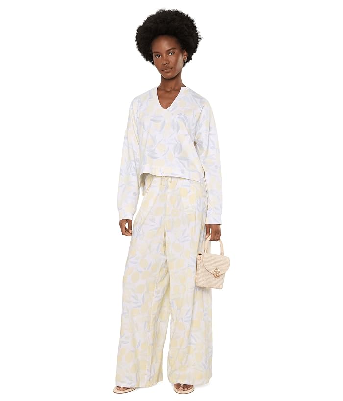 Splendid Alessia Lemon Pullover - Image 2