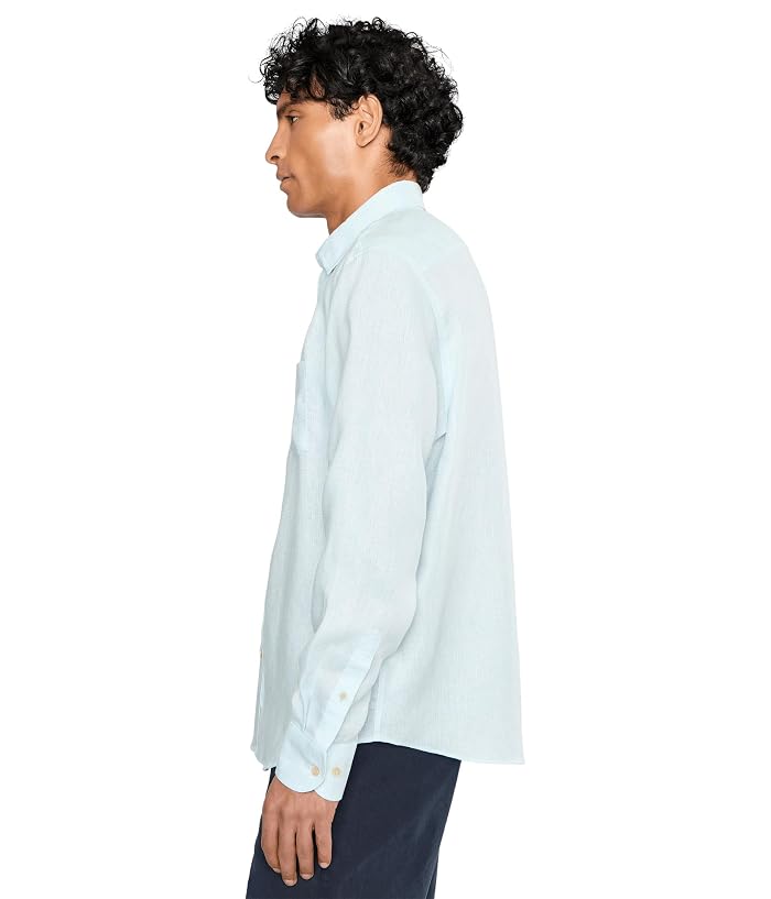 UNTUCKit Wrinkle-Resistent Long Sleeve Wildehart Linen Shirt - Image 3