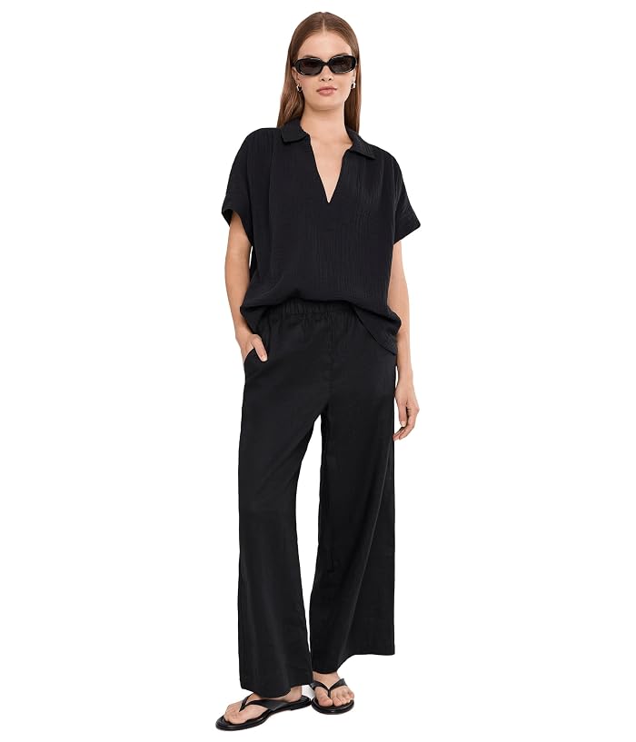 Faherty Dune Cotton Gauze Zoe Top - Image 2