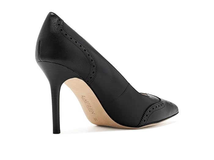 Lauren Ralph Lauren Lynden Perforated Leather Pumps - Image 3