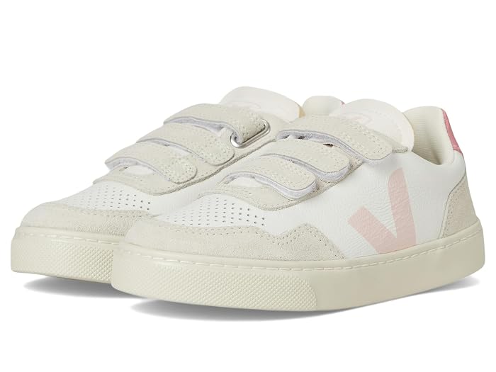 VEJA Kids Small V-90 Origanically Traced Leather (Little Kid/Big Kid)