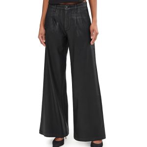 AG Jeans Dorine Mid Rise Pleated Palazzo