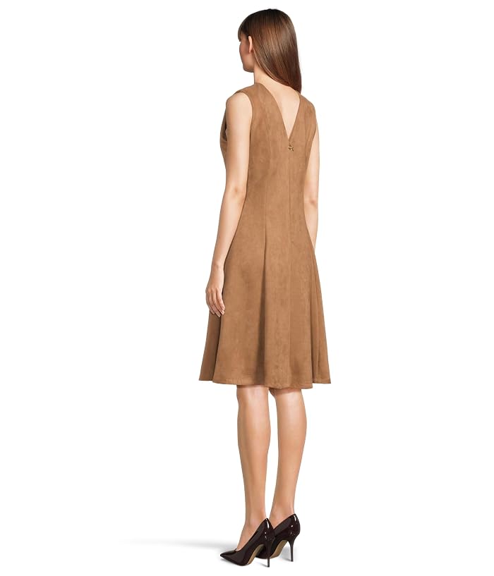 Calvin Klein Sleeveless Zipper Suede Aline - Image 3