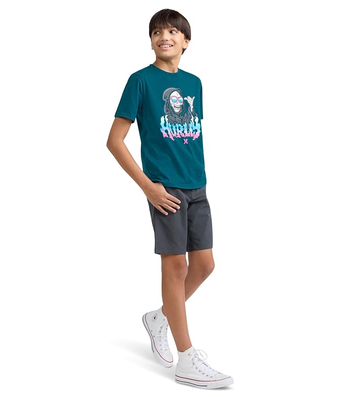 Hurley Kids Gnarly Gnelly T-Shirt (Little Kid/Big Kid) - Image 2