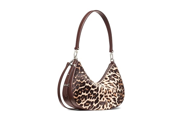 Kate Spade New York Liv Downtown Leopard Haircalf Convertible Shoulder - Image 4