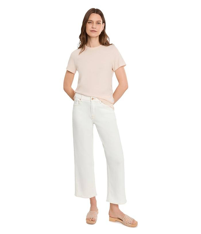 7 For All Mankind Stovepipe Straight Ankle in Sugar - Image 2