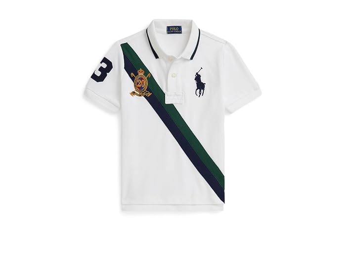 Polo Ralph Lauren Kids Big Pony 20th Anniversary Crest Polo (Toddler/Little Kid) - Image 3
