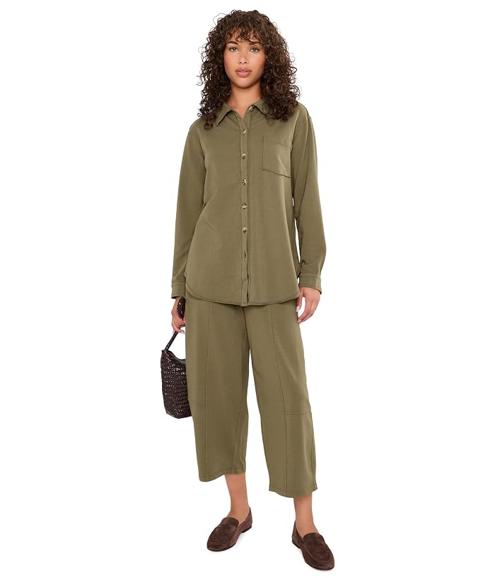 Mod-o-doc Long Sleeve Long Shacket - Image 2
