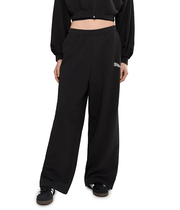PUMA Essentials Graphics Leo Luxe Bedazzled Slouchy Pants