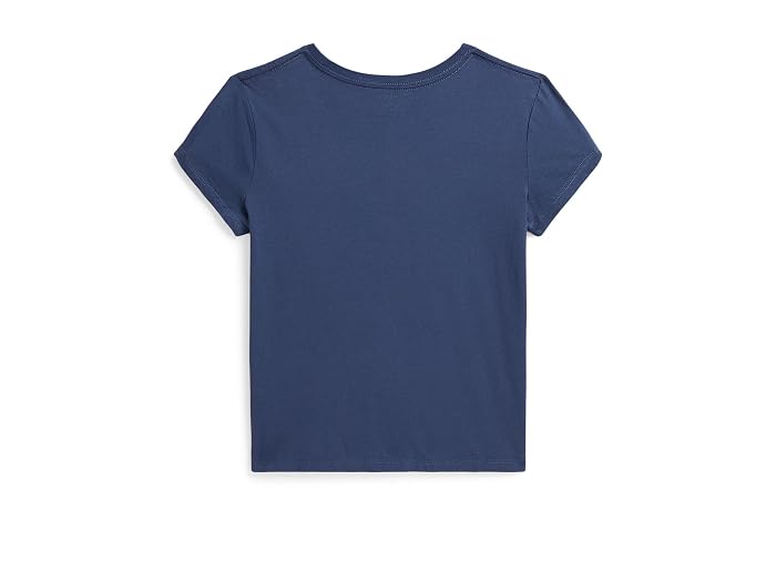 Polo Ralph Lauren Kids Patchwork-logo Cotton Jersey Tee (Big Kid) - Image 2