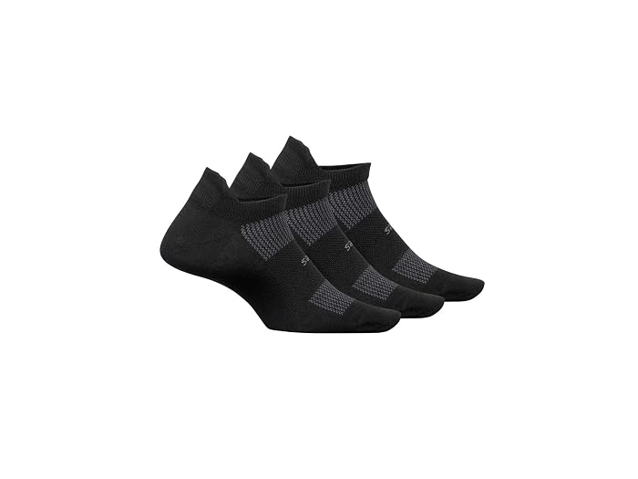 Feetures High Performance Max Cushion No Show Tab 3-Pair Pack
