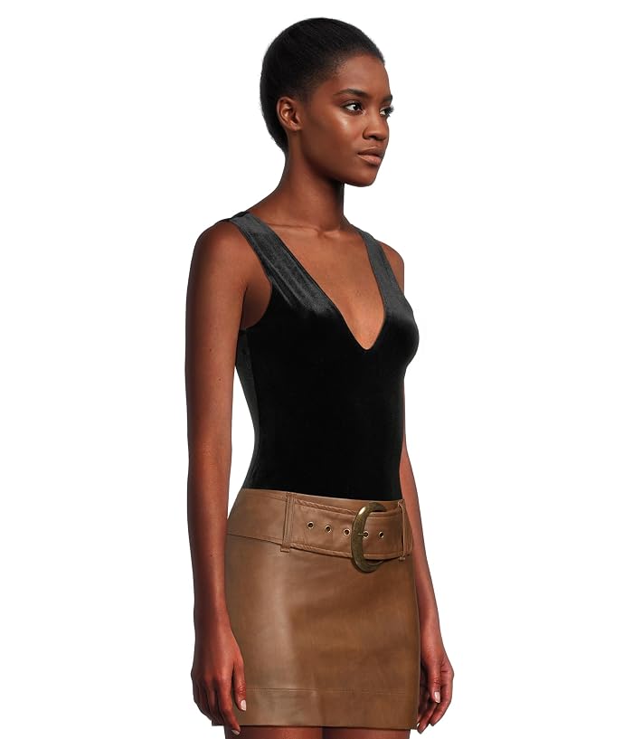 Commando Velvet Deep-V Bodysuit - Image 2