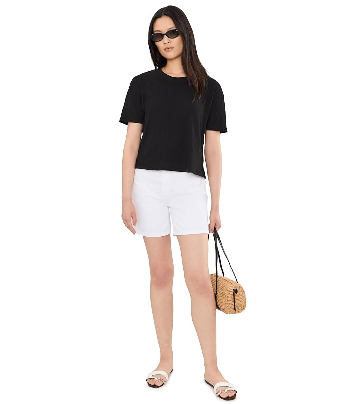 Mod-o-doc Short Sleeve Shrunken Boxy Crew Neck Tee - Image 2