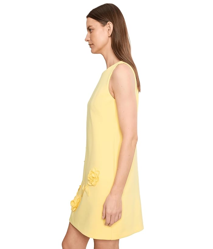 Adrianna Papell Scuba Rosette Shift - Image 3
