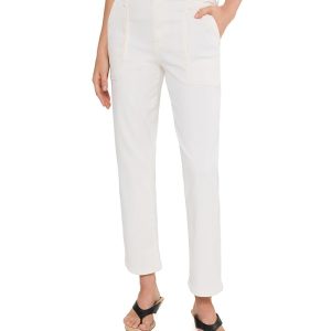 KUT from the Kloth Avery High-Rise Easy Straight Leg with Pork Chop Pocket