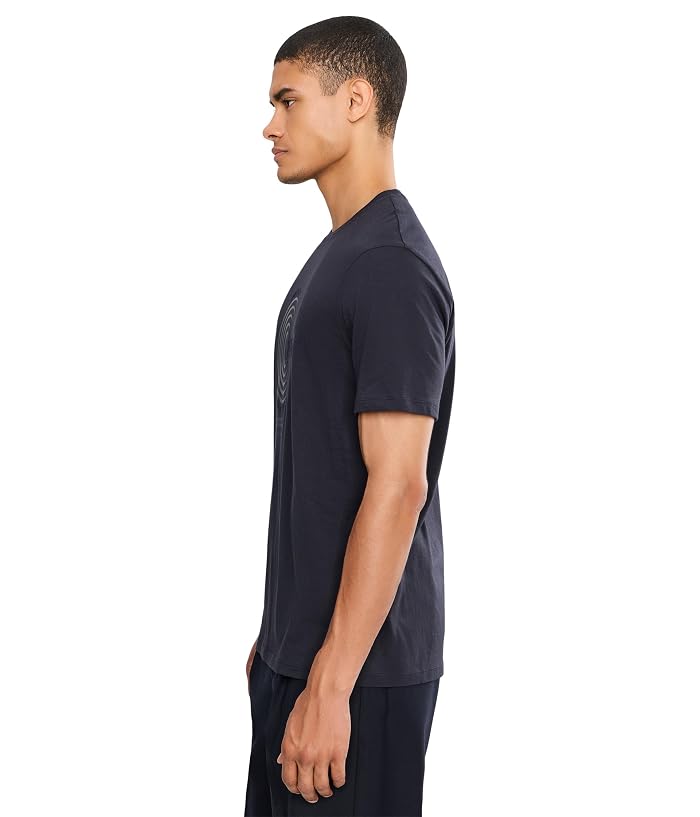 Armani Exchange Short Sleeve Circle Graphic Tee - Image 3