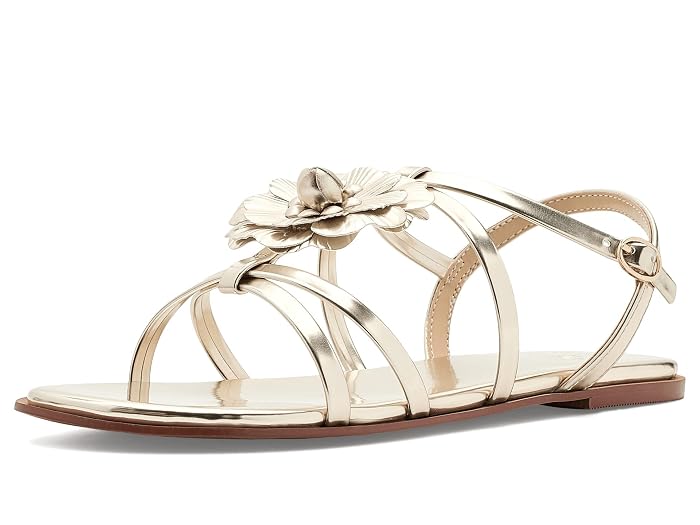 Janie and Jack Gold Flower Sandals (Toddler/Little Kid/Big Kid)