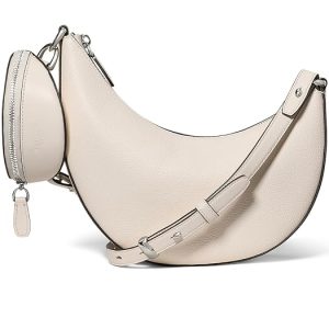 Kate Spade New York Duo Pebbled Leather Crossbody Bag With Embellished Strap