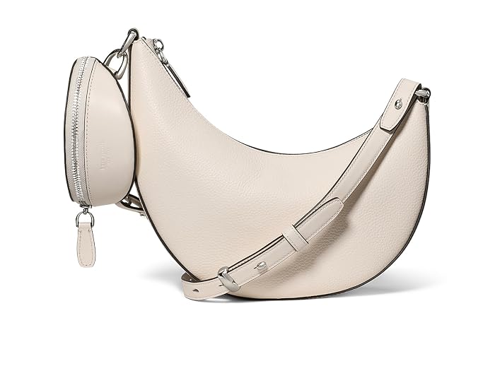 Kate Spade New York Duo Pebbled Leather Crossbody Bag With Embellished Strap