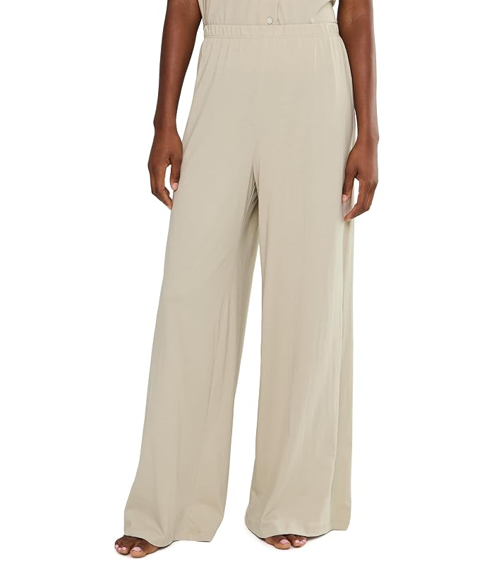Eberjey Pima Cotton Short Sleeve & Pants PJ Set - Image 2