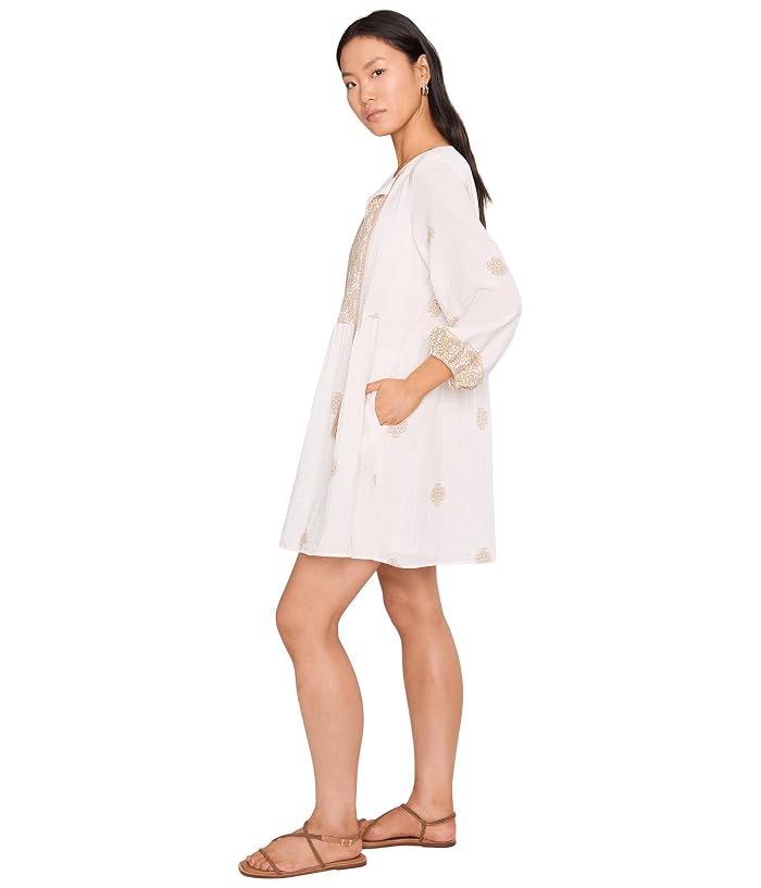 Vince Camuto Mini Dress With Neck Tie - Image 3