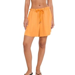 Beyond Yoga Sunkissed Cupro Drawstring Shorts