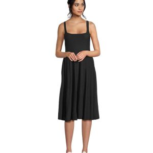 Beyond Yoga Featherweight At The Ready Square Neck Dress
