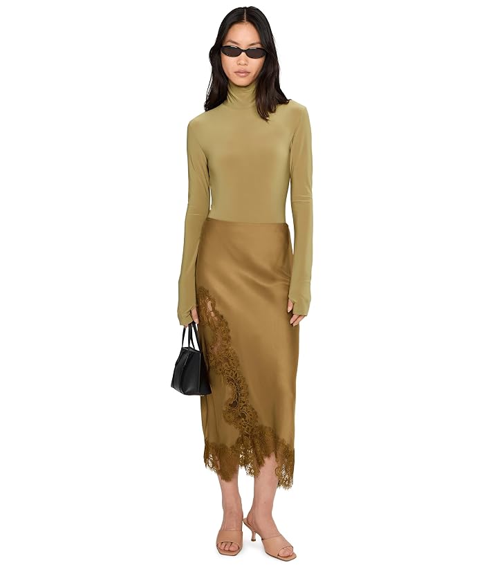 Norma Kamali Long Sleeve Turtle Bodysuit - Image 2